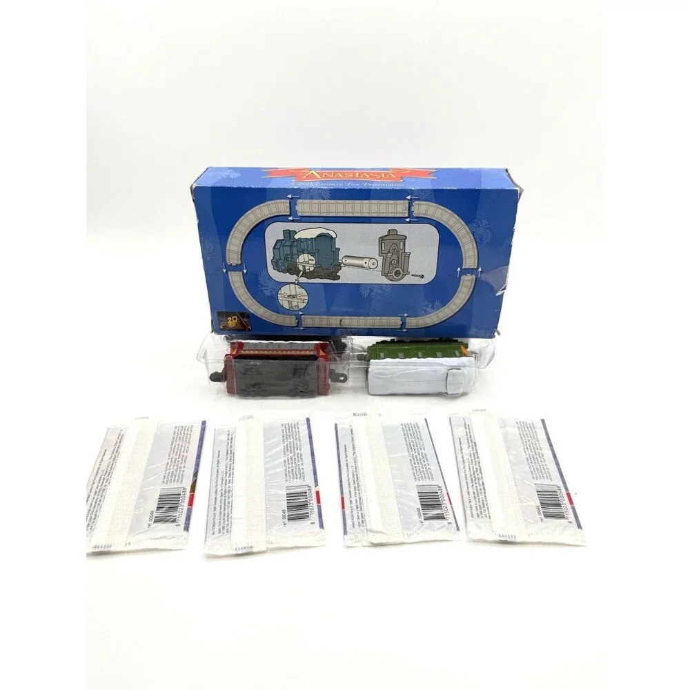 Lot of 4 Upper Deck Anastasia Trading Card Packs NEW‎ + Train Toy Vintage 90s
